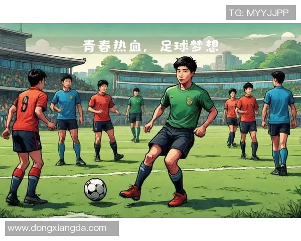 足球前面加上激情与梦想让我们一起追逐绿茵场上的荣耀与胜利